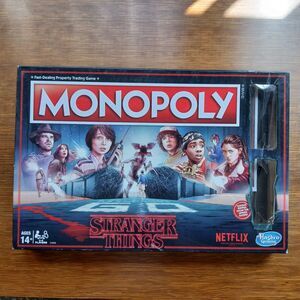Monopoly Stranger Things Netflix Hasbro Board Game Incomplete Missing Pieces